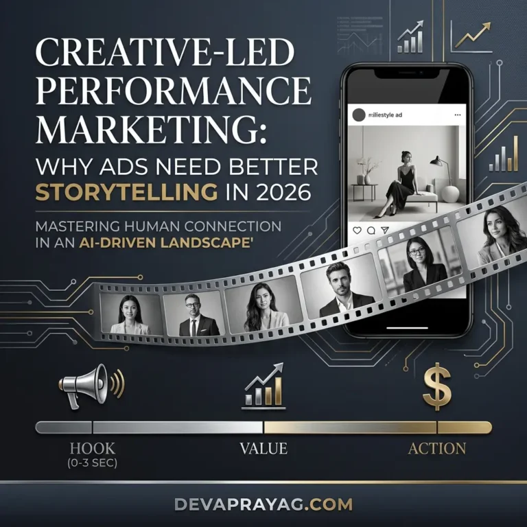 Creative Led Performance Marketing: Why Ads Need Better Storytelling in 2026